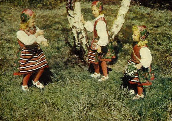 Margaretha, Birgitta och Desire 1942