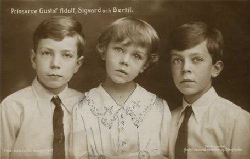 Gustaf Adolf, Bertil och Sigvard