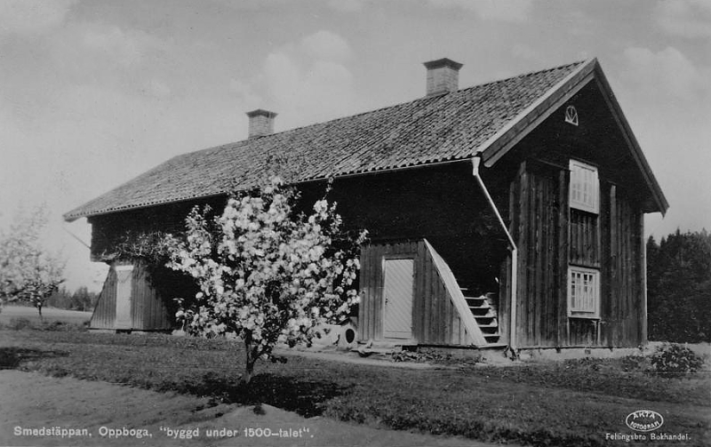 Fellingsbro, Smedstäppan,  Oppboga, Byggd under 1500 talet