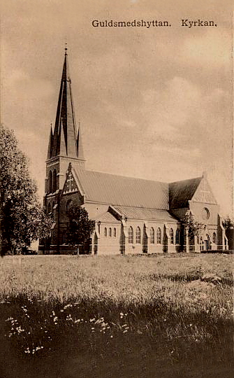 Guldsmedshyttans Kyrka 1918