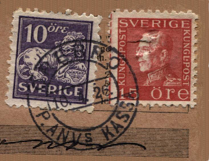 Örebro Frimärke 10/4 1926