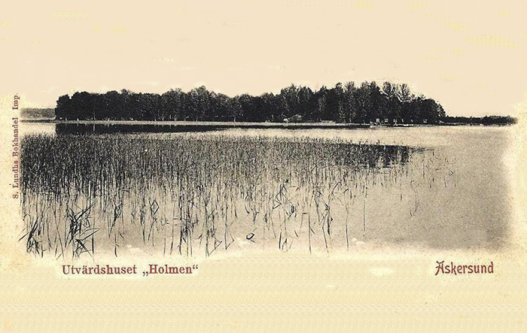 Askersund Utvärdshuset Holmen 1902