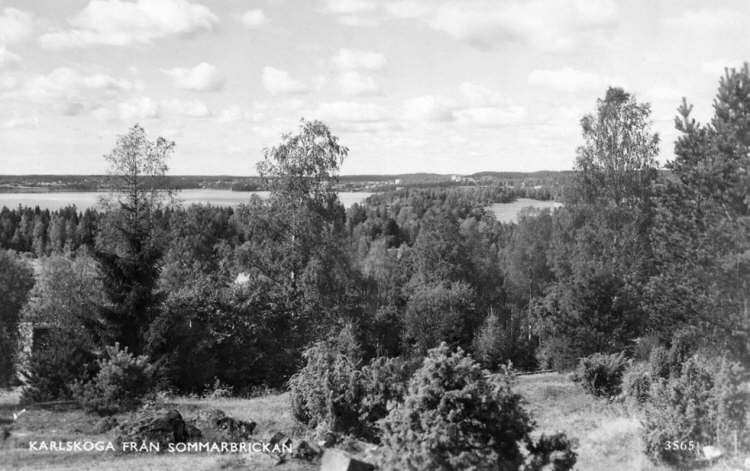 Karlskoga, Valåsen Från Sommarbrickan