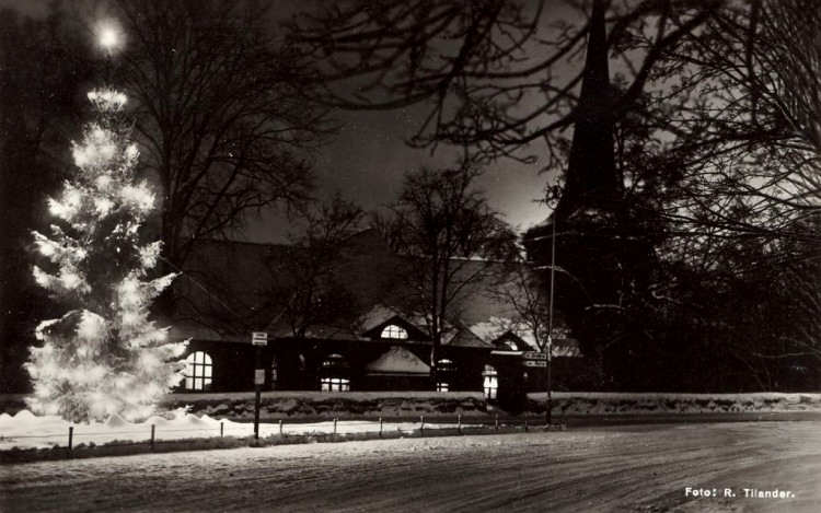 Karlskoga Kyrkan kvällstid