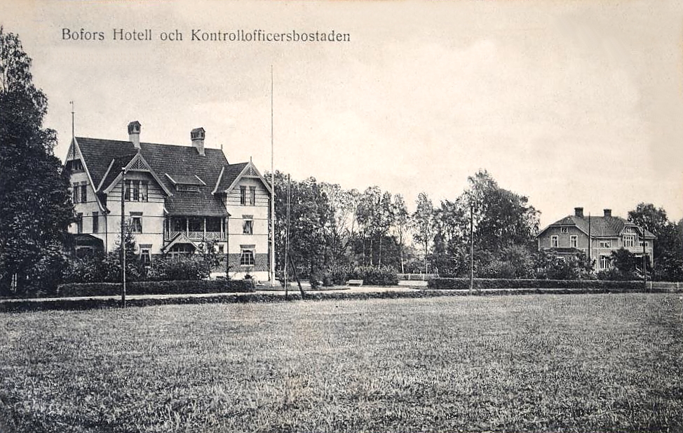 Bofors Hotell och Kontrollofficersbostaden 1916