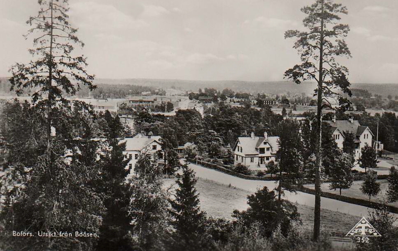 Karlskoga, Bofors, Utsikt från Boåsen