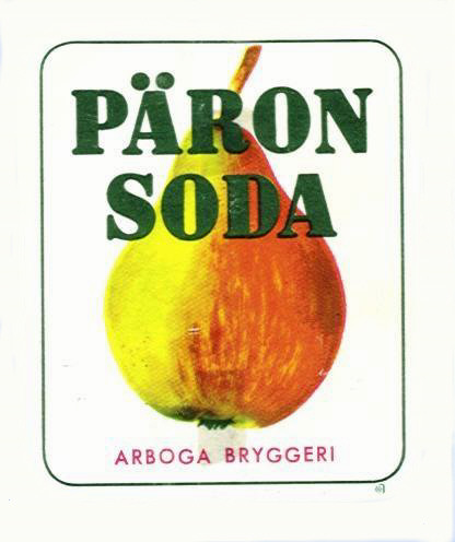 Arboga Bryggeri Päronsoda