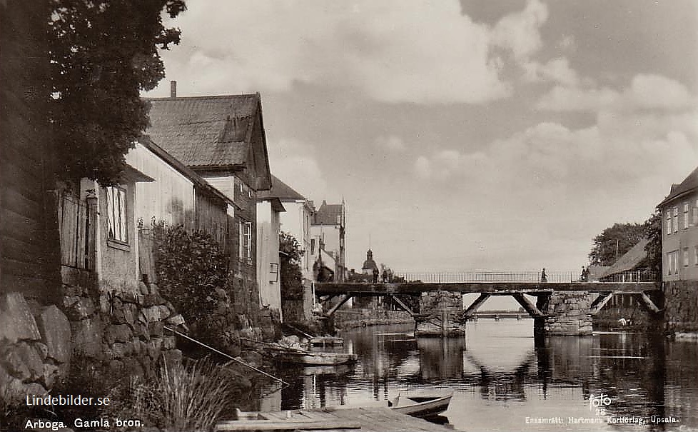 Arboga Gamla Bron 1935