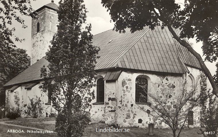 Arboga Nikolaikyrkan 1952