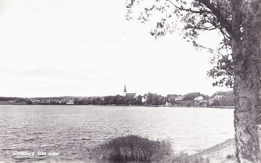 Lindesberg från Söder 1943