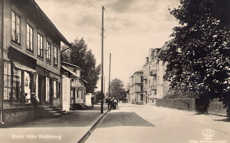 Motiv från Hallsberg 1924