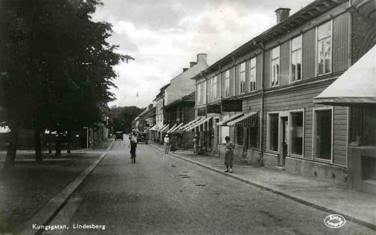 Lindesberg Kungsgatan 1945