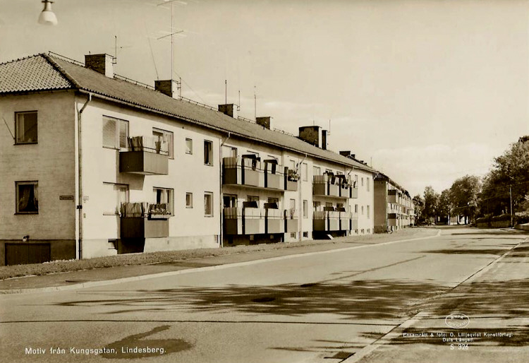 Motiv från Kungsgatan, Lindesberg