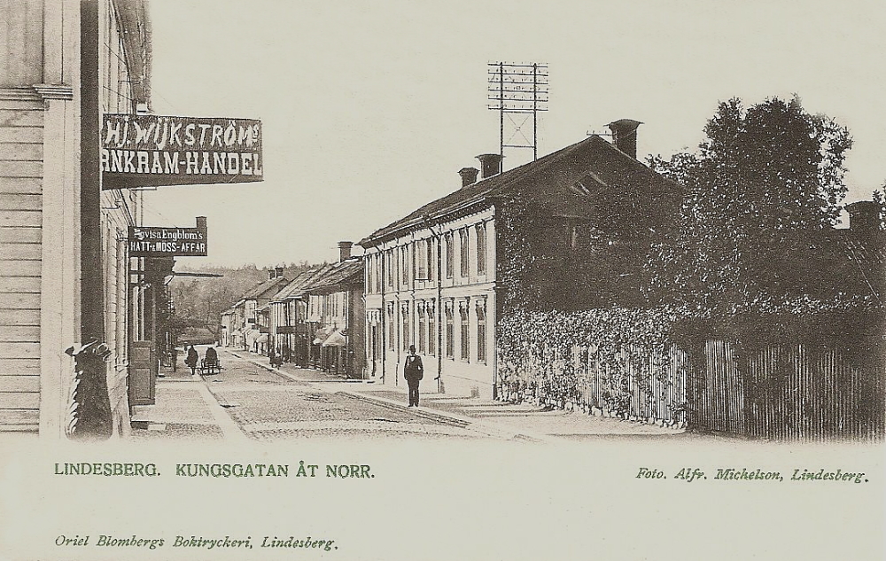 Lindesberg Kungsgatan åt norr