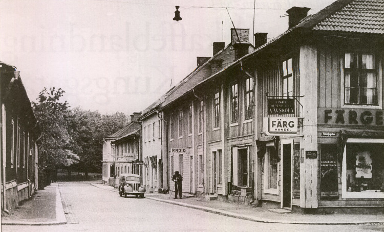 Lindesberg Kungsgatan 1952