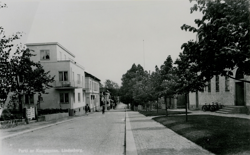 Parti av Kungsgatan, Lindesberg