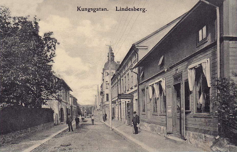 Lindesberg Kungsgatan 1907