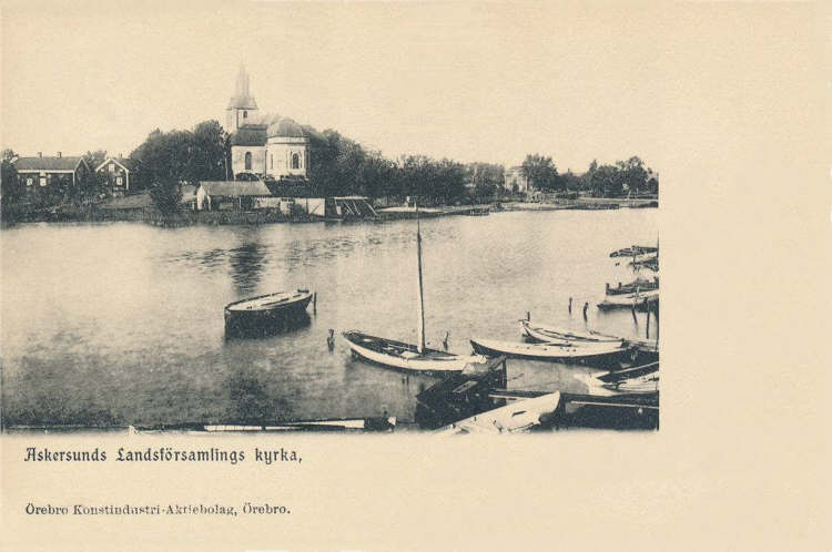 Askersund Landsförsamlingens Kyrka 1904