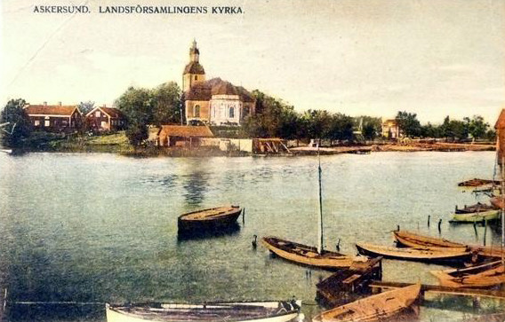 Askersund Landsförsamlingens Kyrka 1907