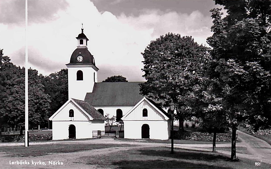 Askersund, Lerbäcks Kyrka, Närke  1964