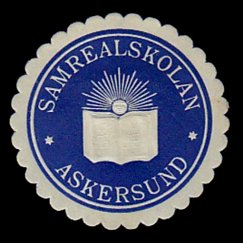 Askersund Samrealskolan Oblatsigill