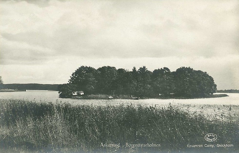 Askersund Borgmästarholmen 1922