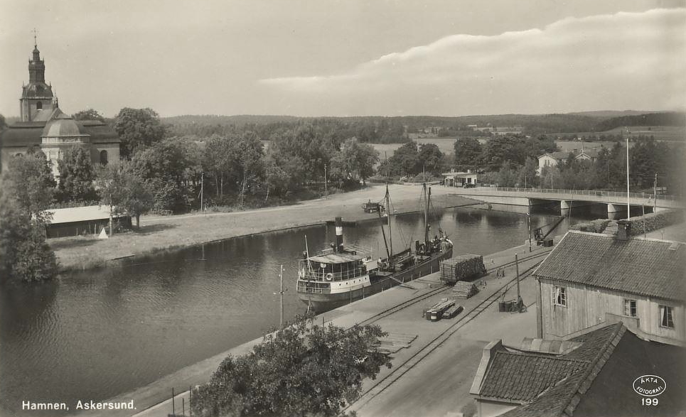 Hamnen, Askersund 1948