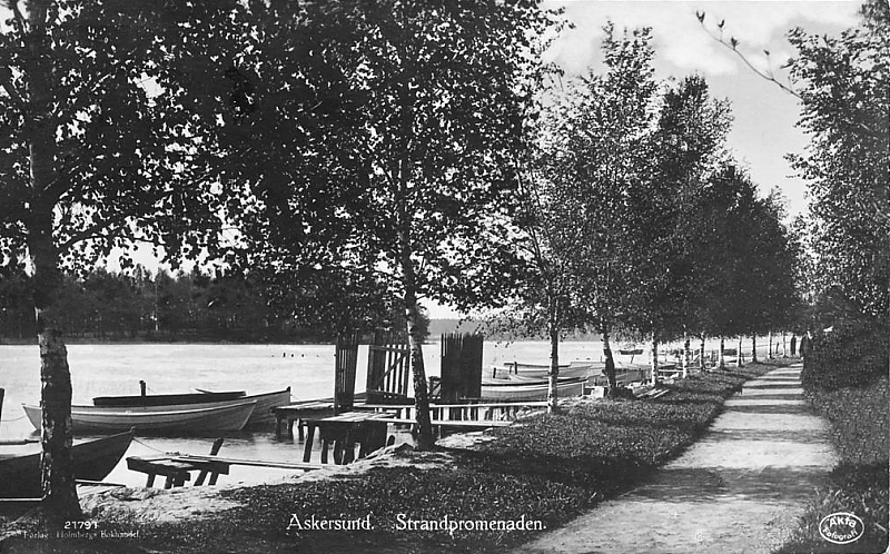 Askersund Strandpromenaden