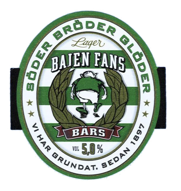 Kopparbergs Bryggeri Bajen Fans Öl Klass III