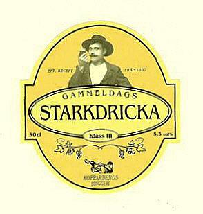 Kopparbergs Bryggeri Gammeldags Starkdricka Klass III