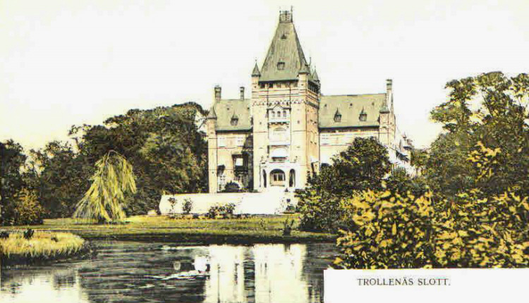 Trollenäs Slott 1900