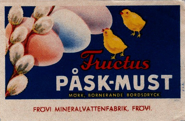 Frövi Bryggeri, Mineralvattenfabriken PåskMust