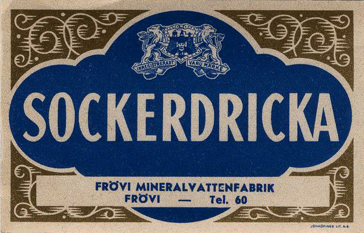 Frövi Bryggeri, Mineralvattenfabriken SockerDricka