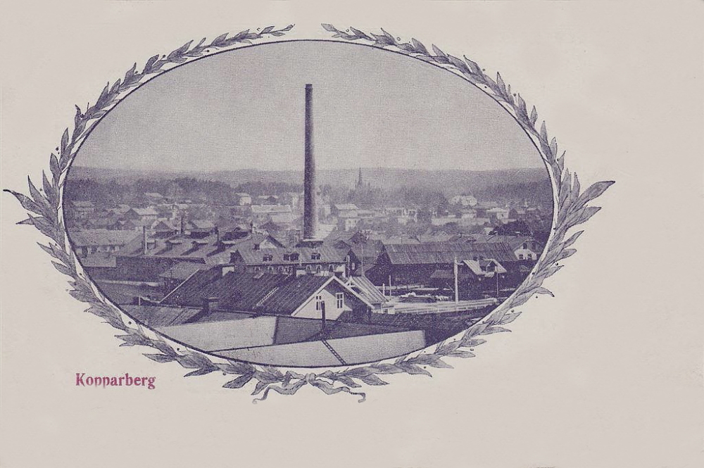 Kopparberg Vykort 1902