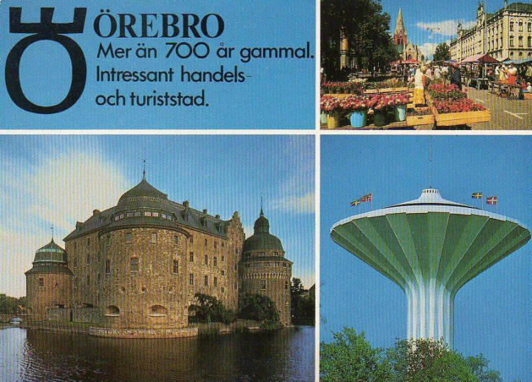 Örebro    Vykort