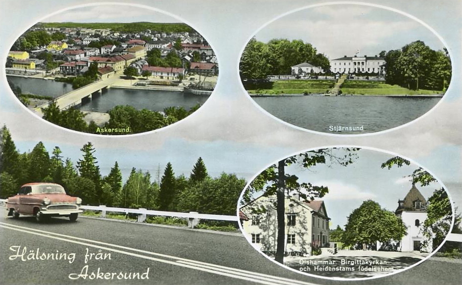 Hälsning från  Askersund 1971