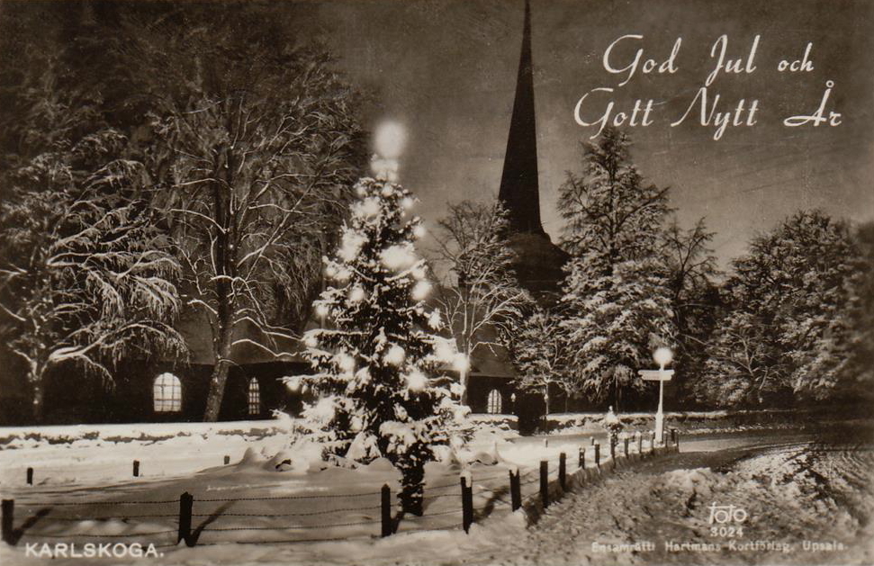 Karlskoga, God Jul och Gott Nytt År