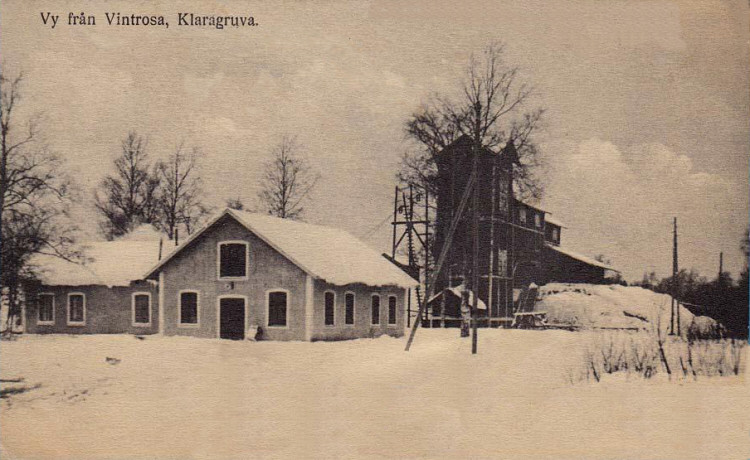 Vintrosa vy från Klaragruvan 1920