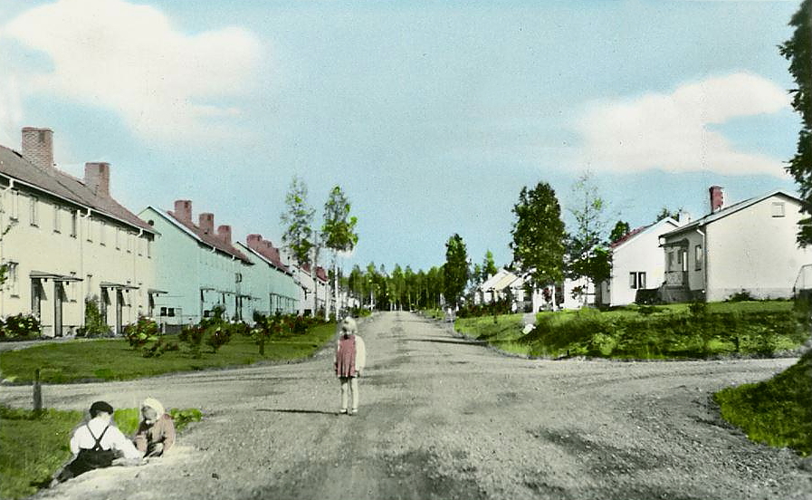 Hällefors Wigellvägen 1954