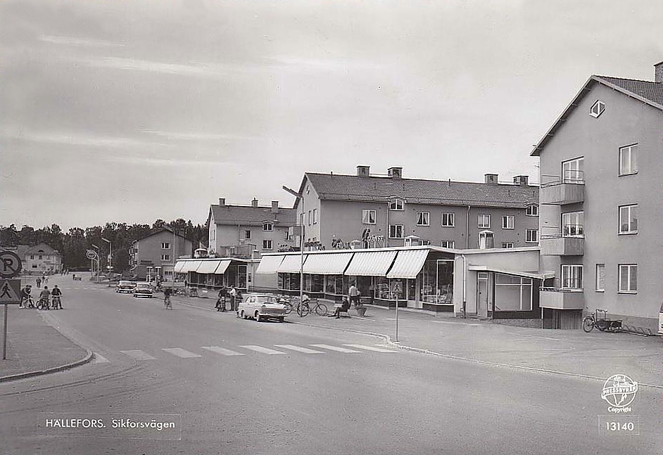 Hällefors Sikforsvägen 1963