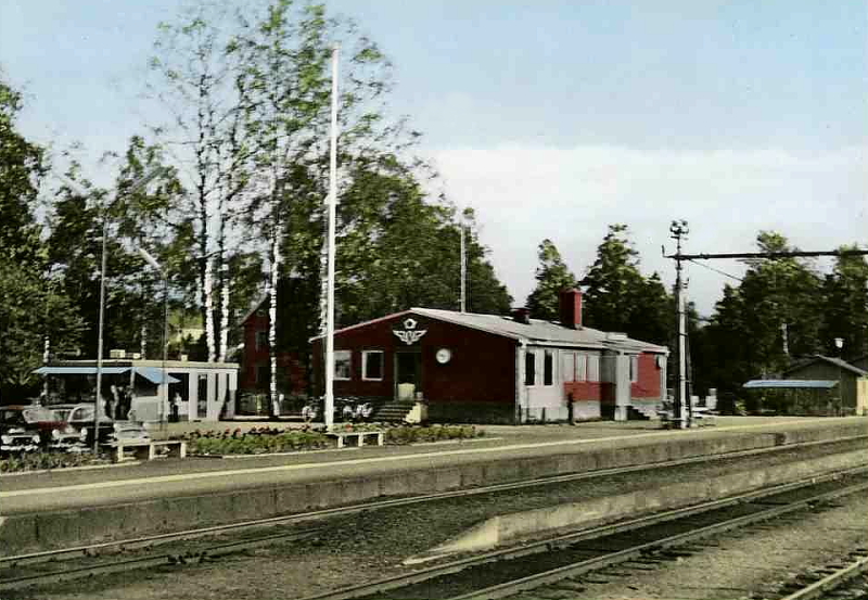 Hällefors Järnvägsstationen