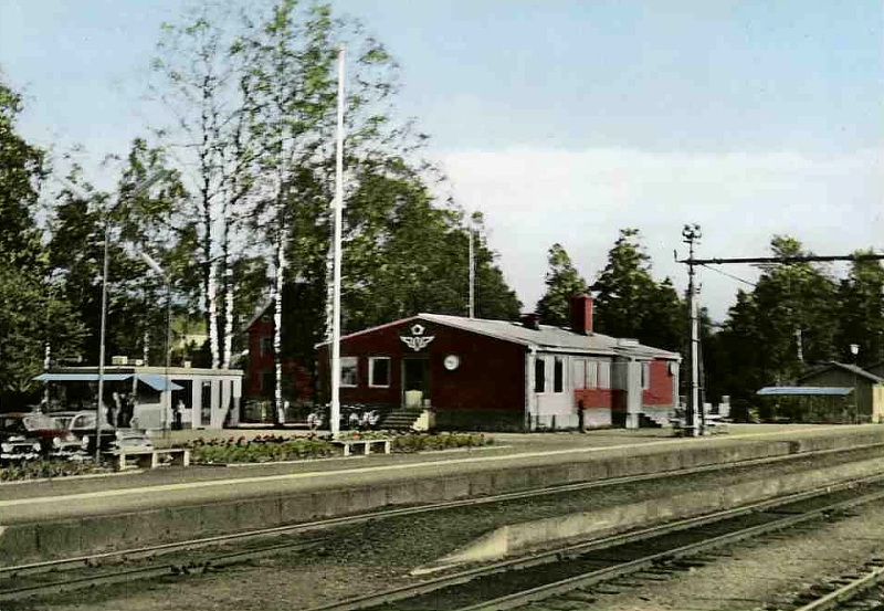 Hällefors Järnvägsstationen