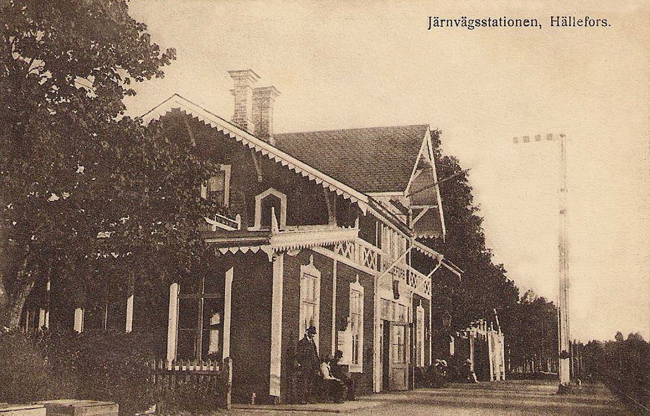 Hällefors Järnvägsstationen