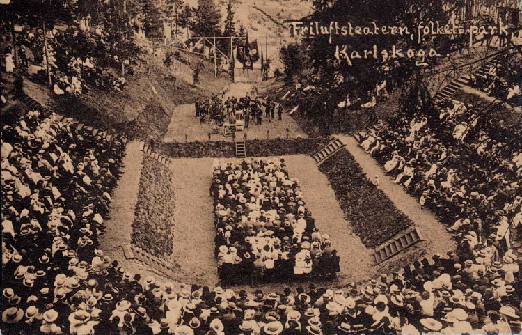 Karlskoga Friluftsteatern Folkets Park 1920