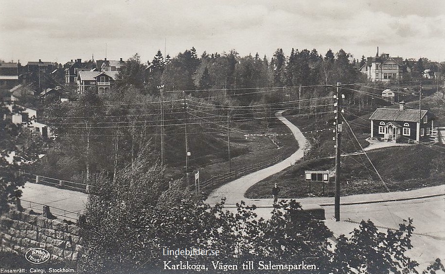 Karlskoga. Vägen till Salemsparken