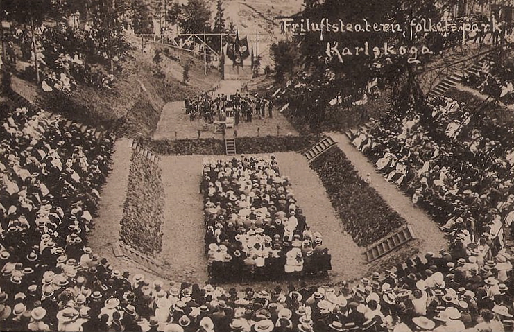 Karlskoga, Friluftsteatern, Folkets Park