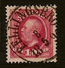 Lindesbergs Frimärke 8/5 1898