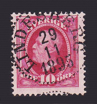 Lindesberg Frimärke 29/11 1895