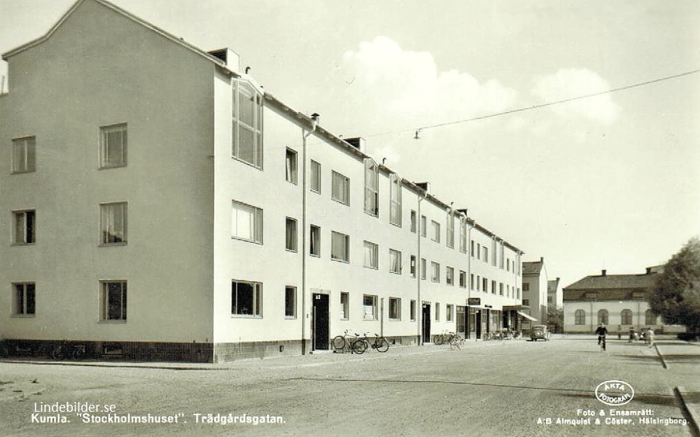 Kumla, Stockholmshuset, Trädgårdsgatan