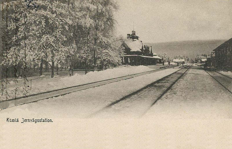 Kumla Jernvägsstation 1905